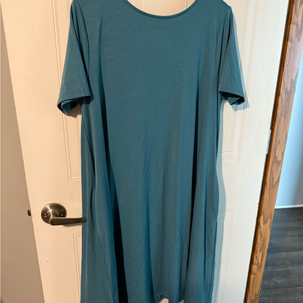 Zenana Outfitters Teal Dress